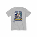 Heather grey Sharkbite cat t-shirt product photo